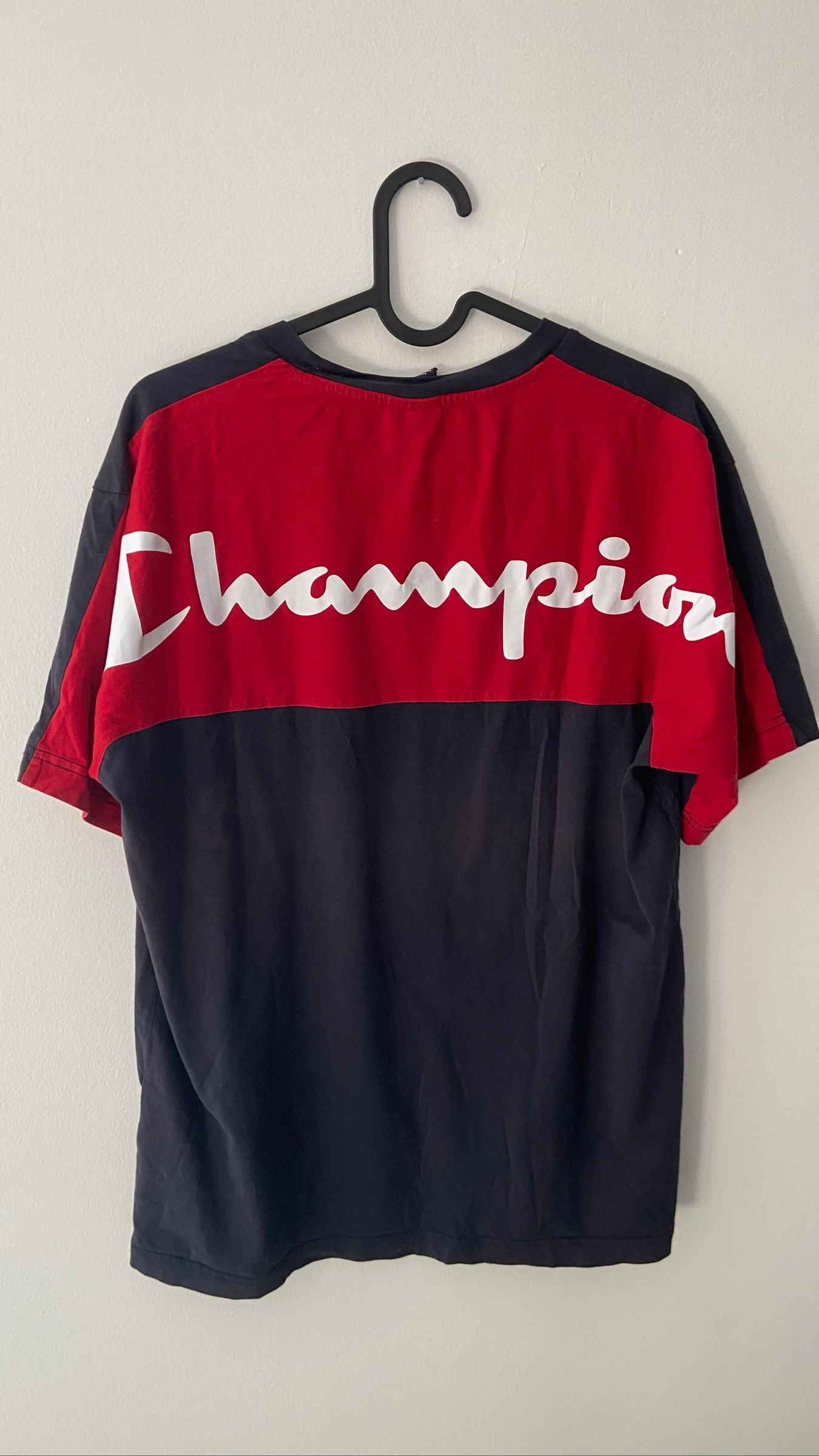 Navy Blue and Red Champions T-Shirt – photo 6